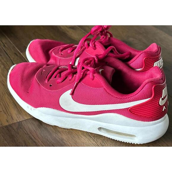 Nike Shoes - Nike Air Max Oketo Color Wild Cherry/white Style Aq2231-600 Size 9.5